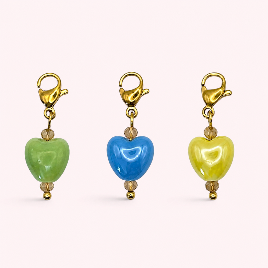 Charm Forme  Cœur Pastel
